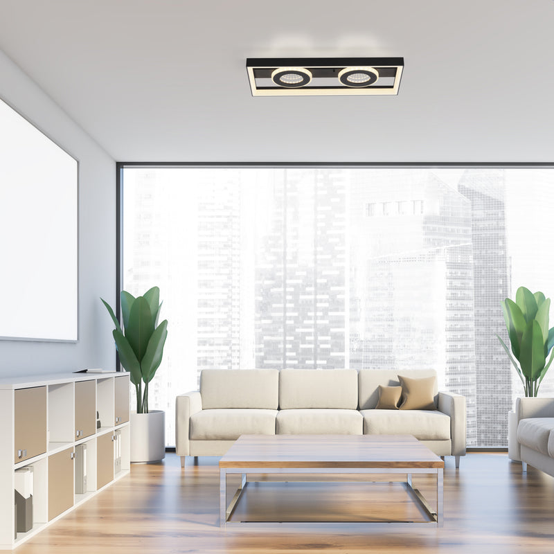 Plafoniera Paul Neuhaus TRAFORO LED Negru