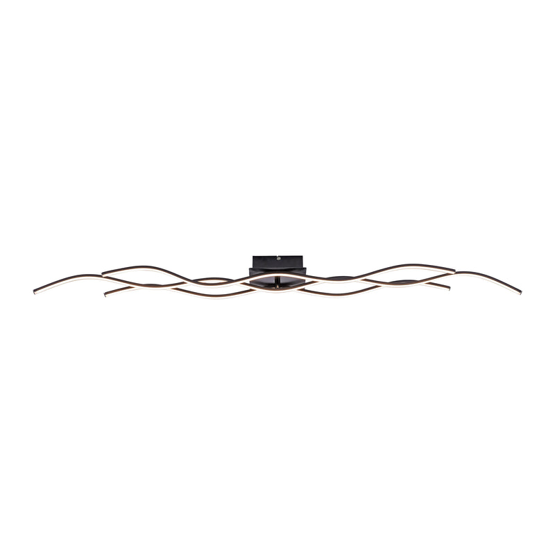 Plafoniera Paul Neuhaus WAVE 3xLED Negru