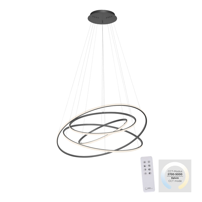 Lustra Paul Neuhaus TESSARA LED Antracit