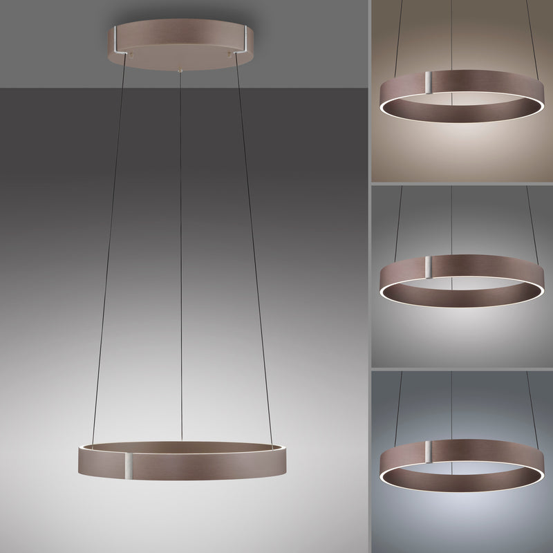 Lustra Paul Neuhaus PURE E-CLIPSE 2xLED Bronz Metalic