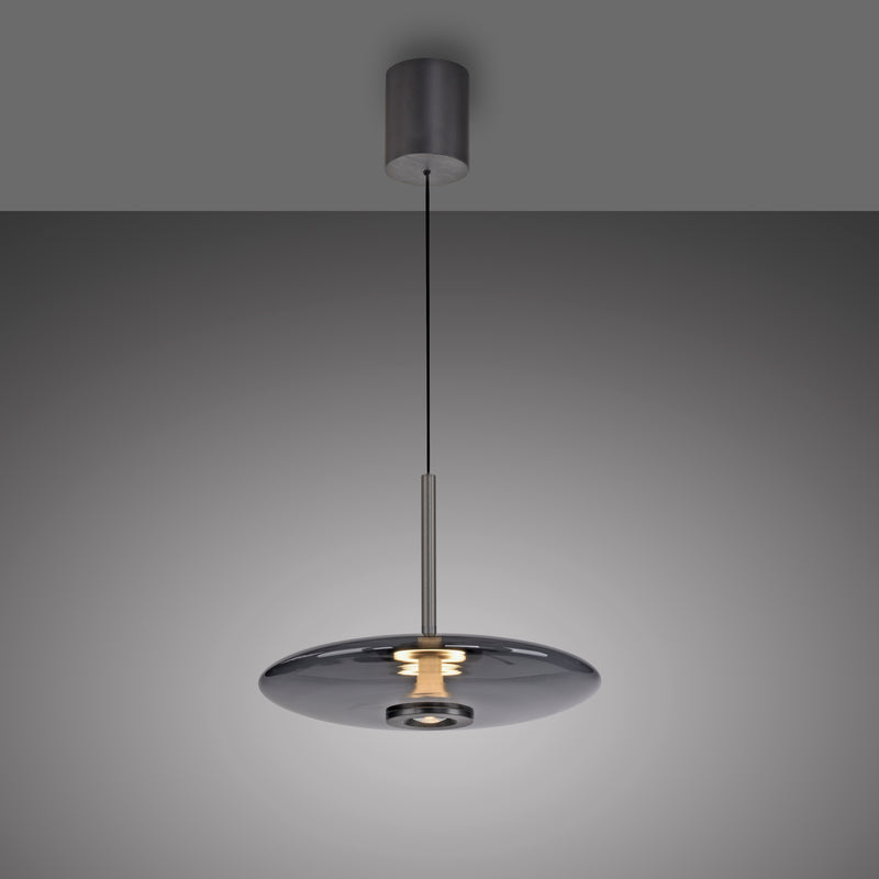 Lustra Paul Neuhaus PURE E-VITRUM 2xLED Gri