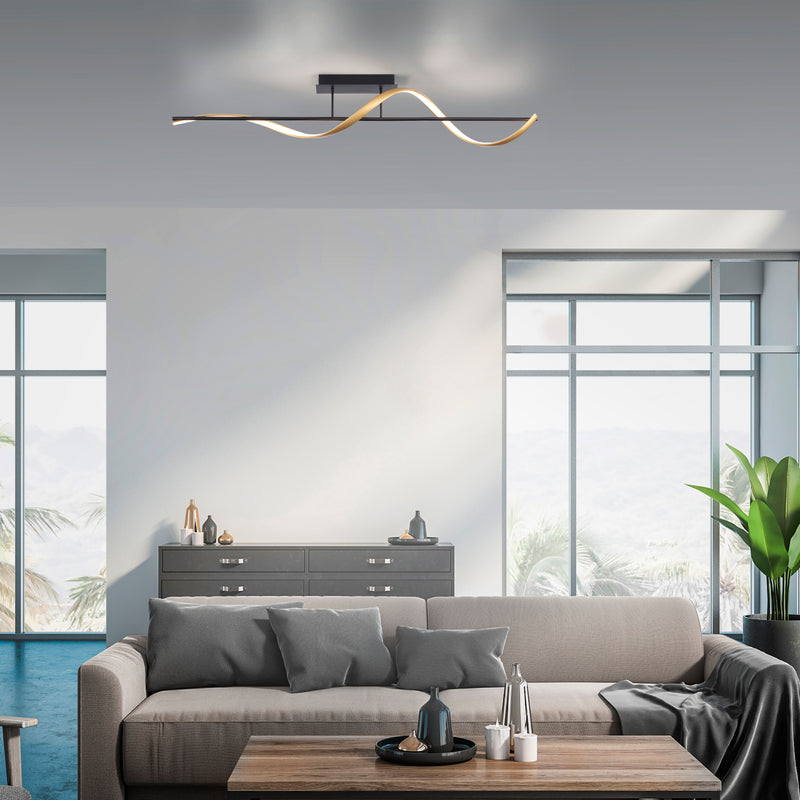 Plafoniera Paul Neuhaus Q-SWING LED Antracit