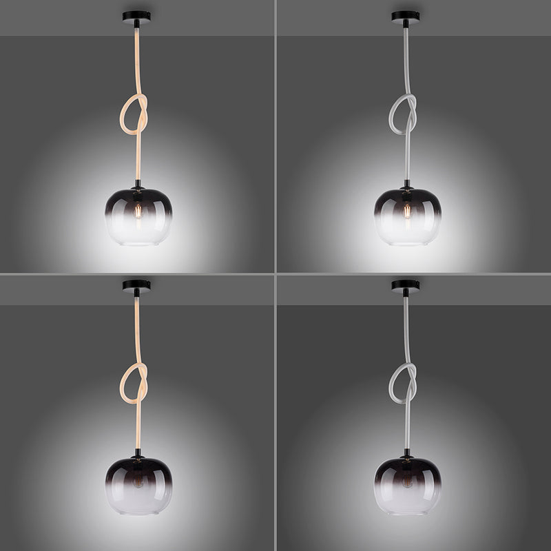 Lustra Paul Neuhaus LUMA 1xE27/LED Negru