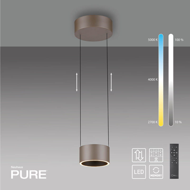 Lustra Paul Neuhaus PURE CLIPSE 2xLED Maro