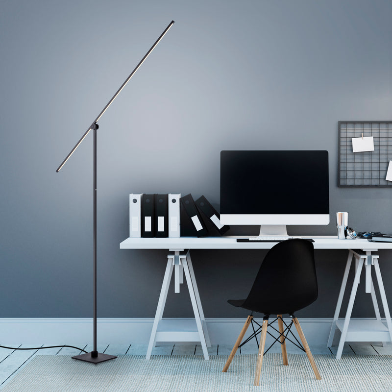 Lampadar Paul Neuhaus PURE-GRAFO LED Negru