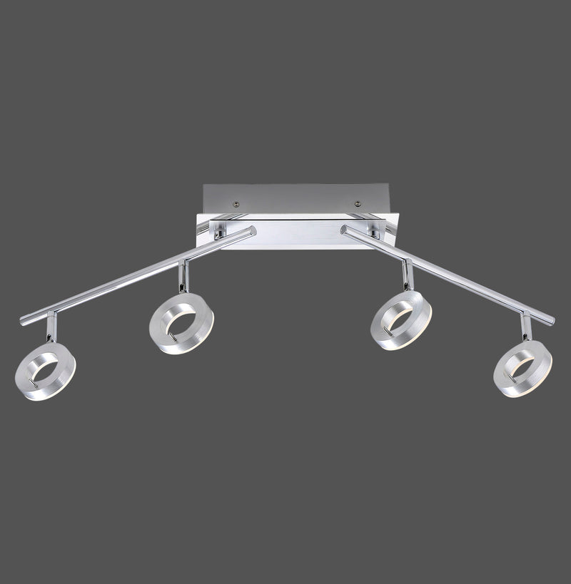 Plafoniera Paul Neuhaus SILEDA 4xLED Aluminiu