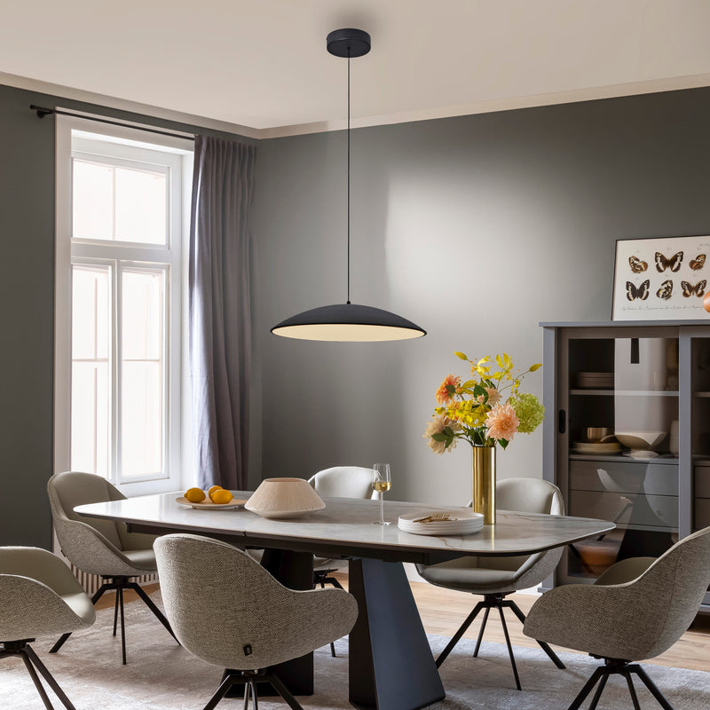 Lustra Paul Neuhaus LENTE LED Negru