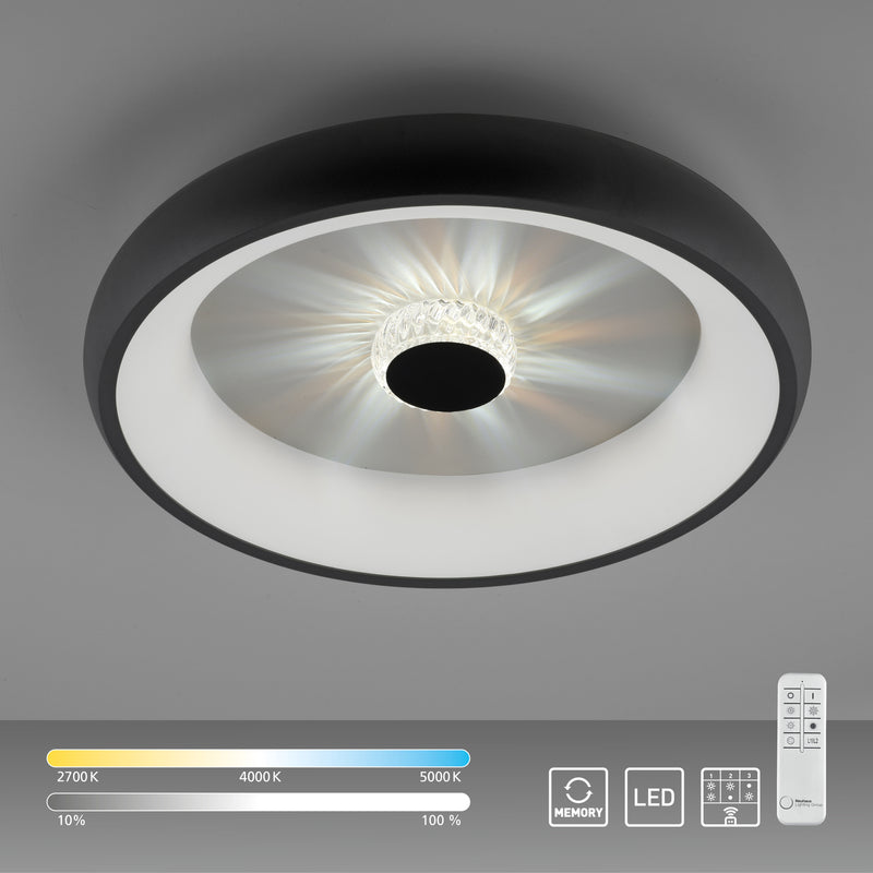 Plafoniera Zuma Line VERTIGO LED Negru