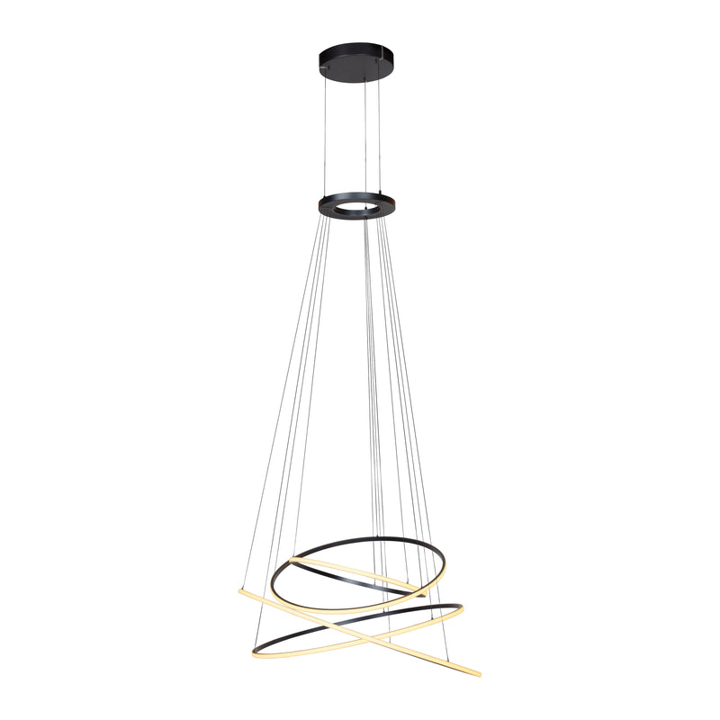 Lustra Paul Neuhaus PURE E-FLYING RINGS LED Gri