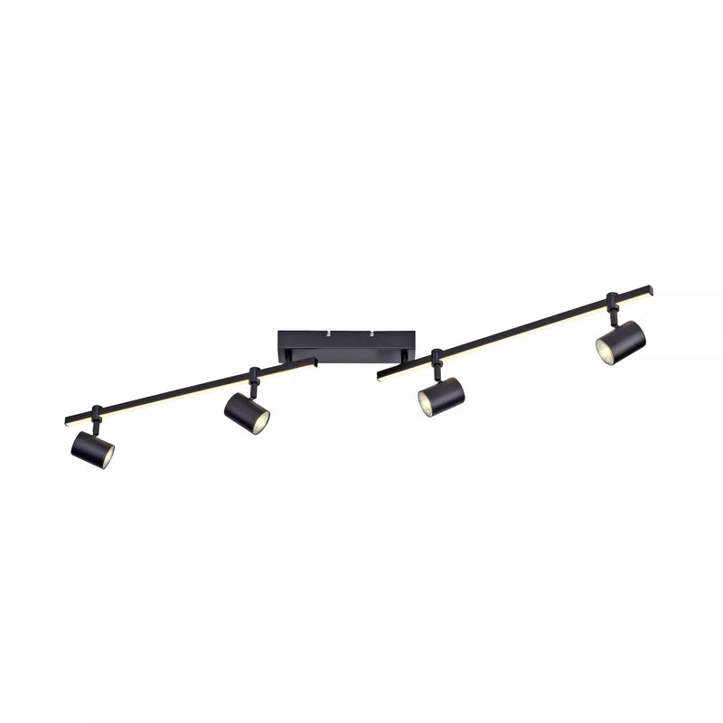 Plafoniera Paul Neuhaus BARIK 5xGU10 Negru