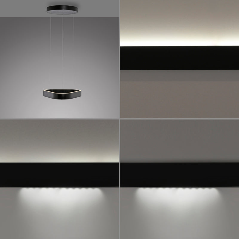 Lustra Zuma Line Q-STRETTO 2xLED Negru