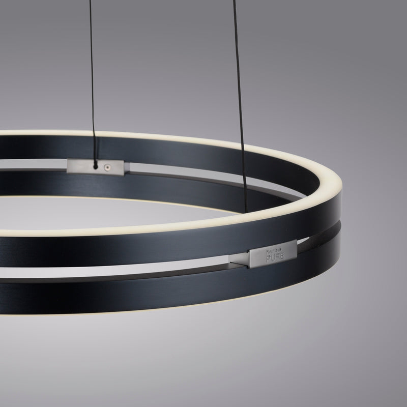Lustra Paul Neuhaus PURE E-LOOP 2xLED Gri