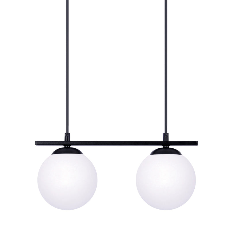 Lustra Zuma Line GLOBE 2xE14 LED Negru