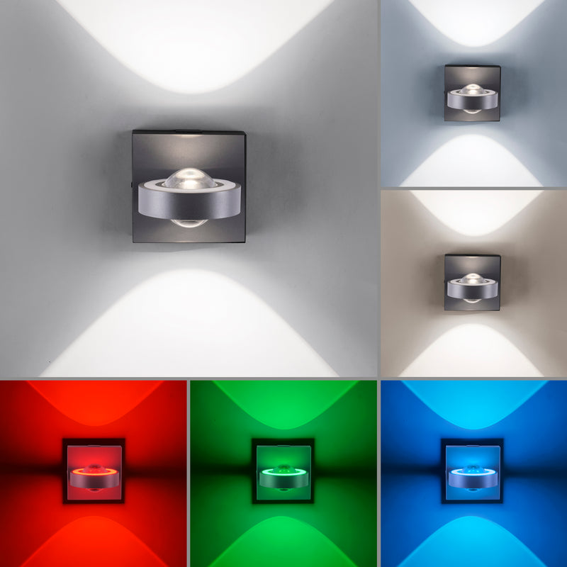 Aplica Paul Neuhaus Q-MIA 4xLED Antracit