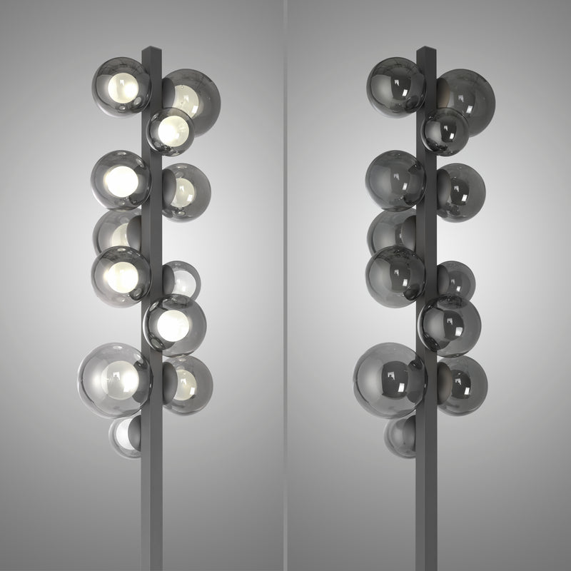 Lampadar Paul Neuhaus 12xLED Gri