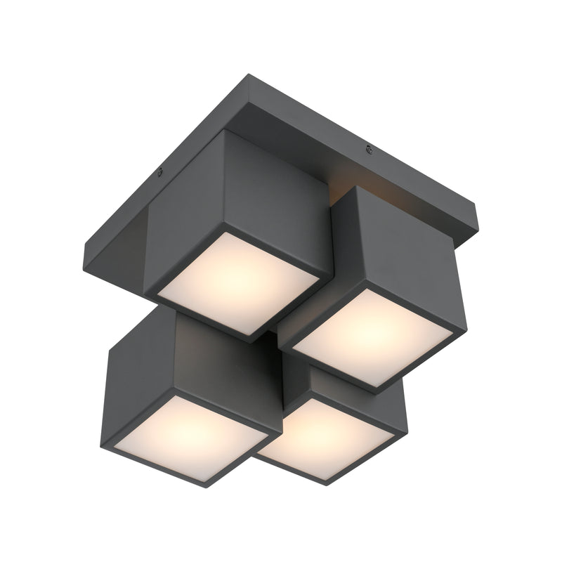 Plafoniera Paul Neuhaus TETRIS 4xLED Negru