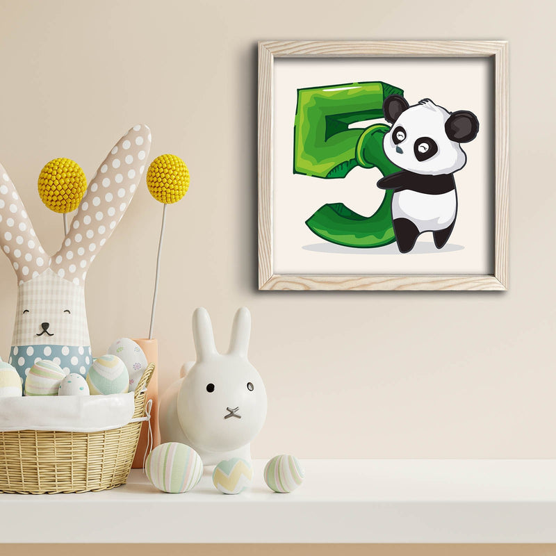 Decorațiune Perete Asi Home 3333Kct-006, Negru, 33x33 cm
