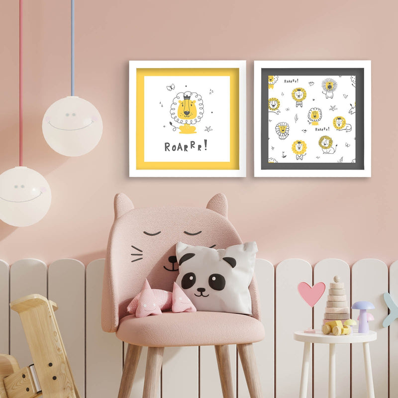 Decorațiune Perete Asi Home 2P3333Bct-006, 33x68 cm