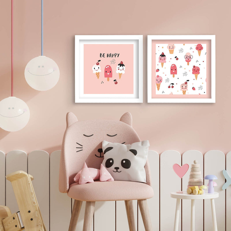 Decorațiune Perete Asi Home 2P3333Bct-010, 33x68 cm