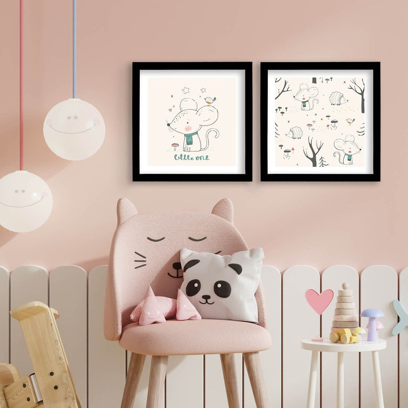 Decorațiune Perete Asi Home 2P3333Sct-004, Alb, 33x68 cm