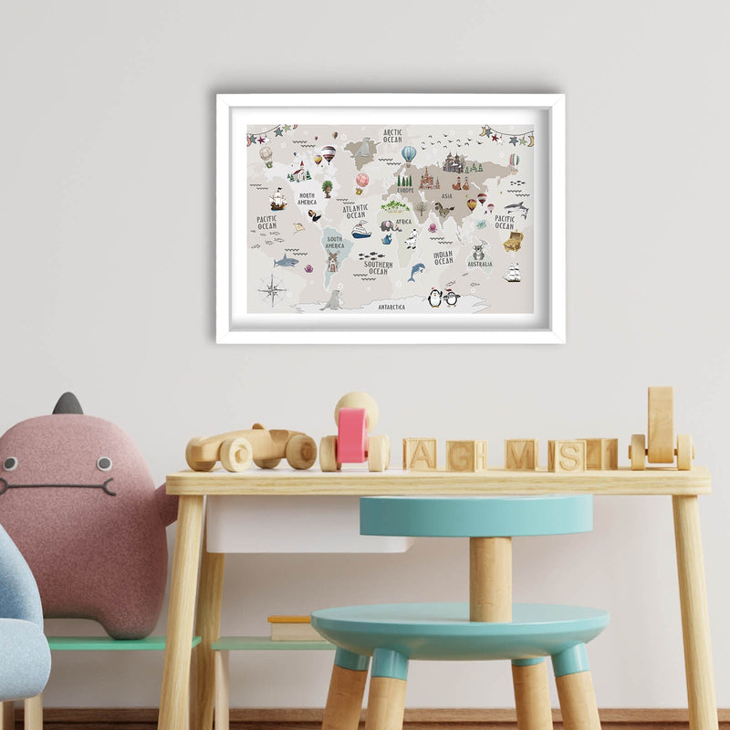 Decorațiune Perete Asi Home 3853Bct-005, 38x53 cm