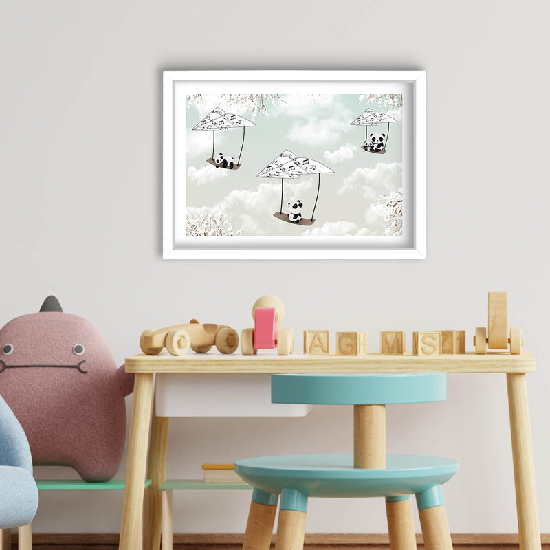 Decorațiune Perete Asi Home 3853Bct-007, Negru, 38x53 cm