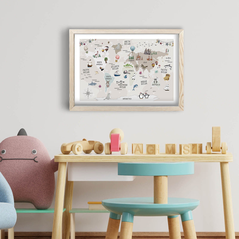 Decorațiune Perete Asi Home 3853Kct-005, 38x53 cm