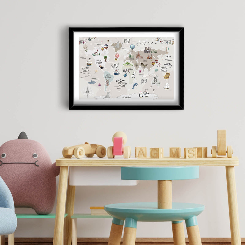 Decorațiune Perete Asi Home 3853Sct-005, 38x53 cm