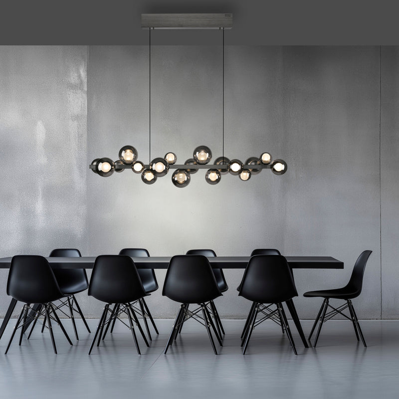 Lustra Paul Neuhaus PURE E-POPUP 18xLED Gri