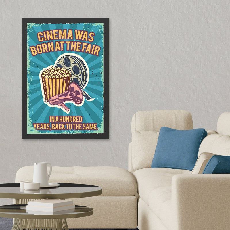 Decorațiune Perete Asi Home Cinema (55 x 75), 55x75 cm