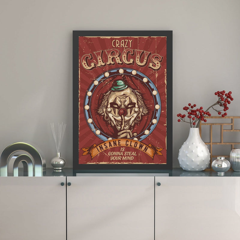 Decorațiune Perete Asi Home Crazy Circus (35 x, 35x45 cm