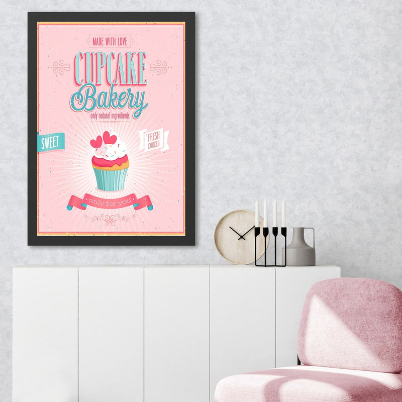 Decorațiune Perete Asi Home Cupcake Bakery (35, 35x45 cm
