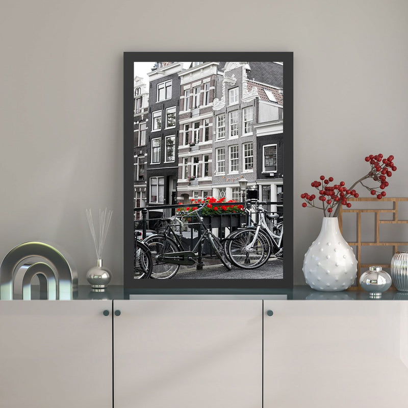 Decorațiune Perete Asi Home Bicycle (35 x 45), Negru, 35x45 cm