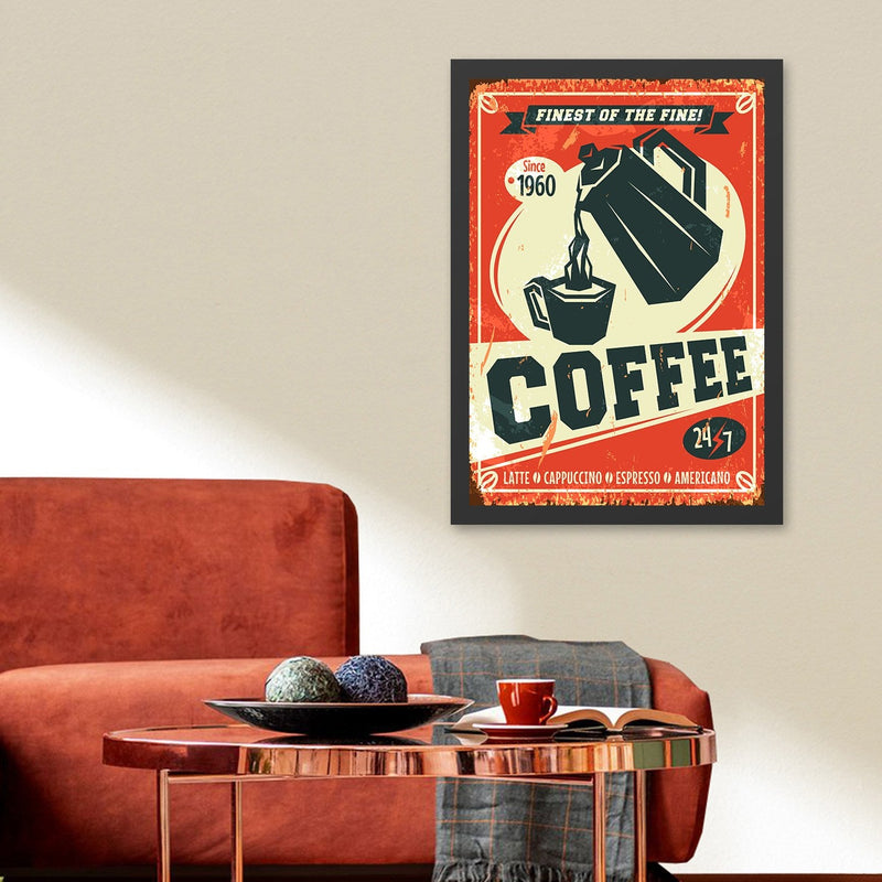 Decorațiune Perete Asi Home Coffee 1960 (35 x, 35x45 cm