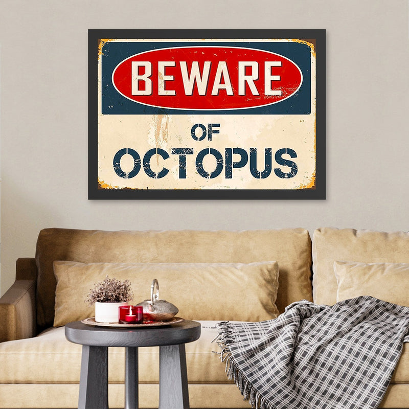 Decorațiune Perete Asi Home Octupus (35 x 45), 35x45 cm