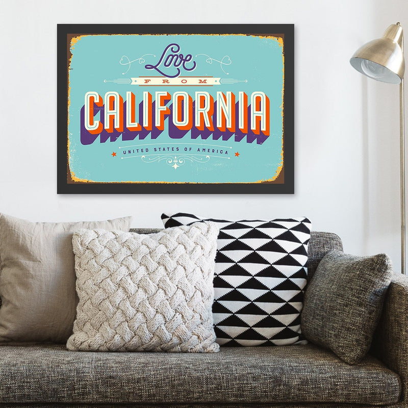 Decorațiune Perete Asi Home California (35 x 45), 35x45 cm
