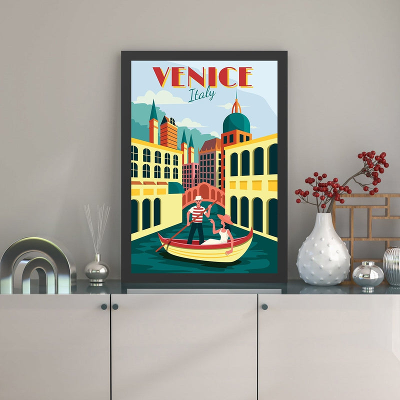 Decorațiune Perete Asi Home Venice (40 x 55), 40x55 cm