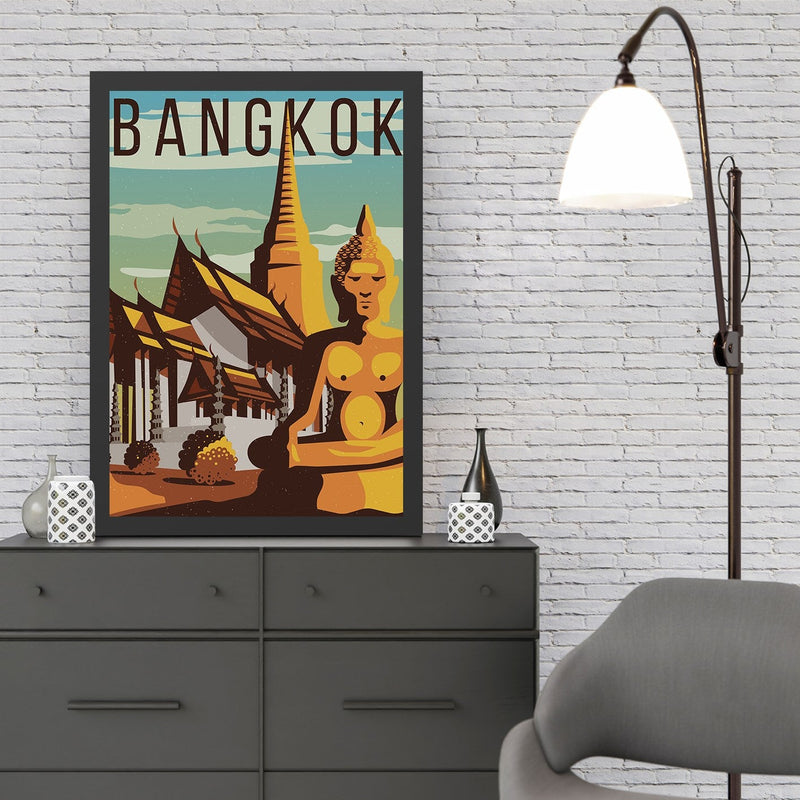 Decorațiune Perete Asi Home Bangkok (55 x 75), 55x75 cm
