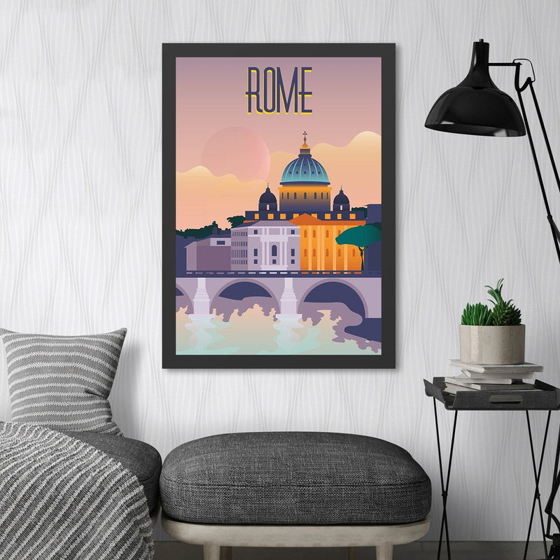 Decorațiune Perete Asi Home Rome (55 x 75), 55x75 cm