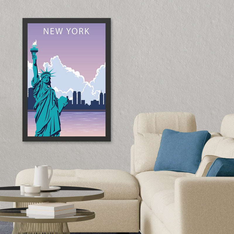 Decorațiune Perete Asi Home New York 2 (35 x 45), 35x45 cm