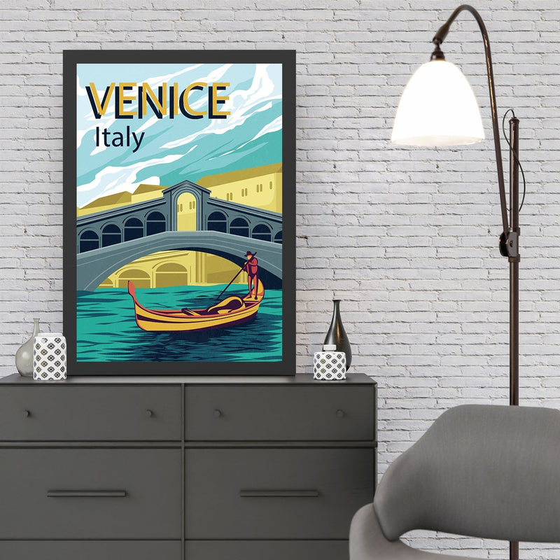 Decorațiune Perete Asi Home Venice 2 (55 x 75), 55x75 cm