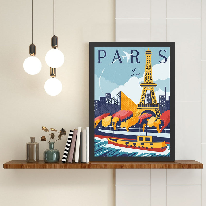 Decorațiune Perete Asi Home Paris 4 (55 x 75), 55x75 cm