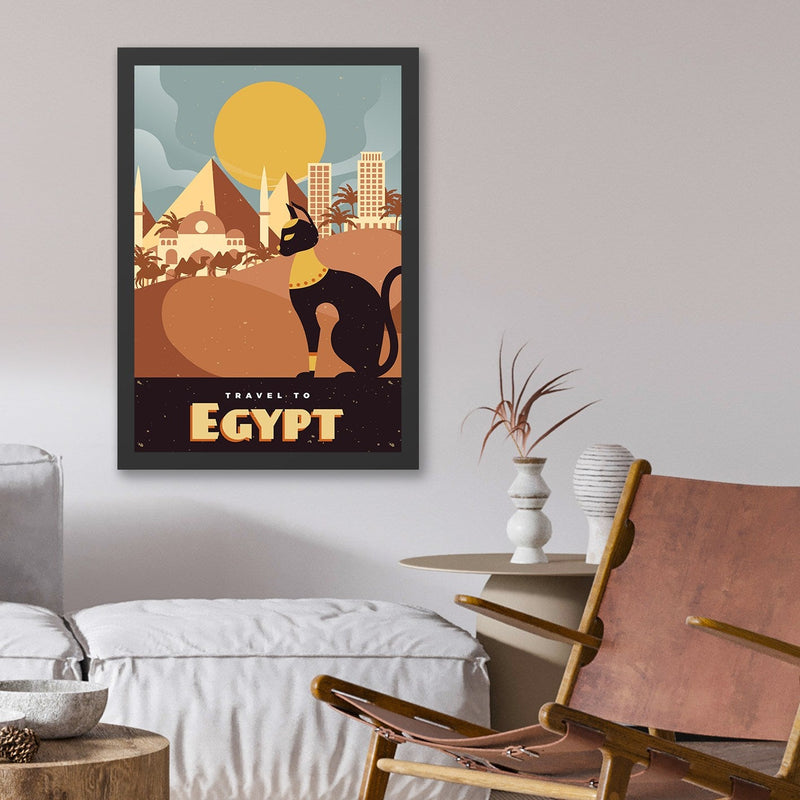 Decorațiune Perete Asi Home Egypt (55 x 75), 55x75 cm