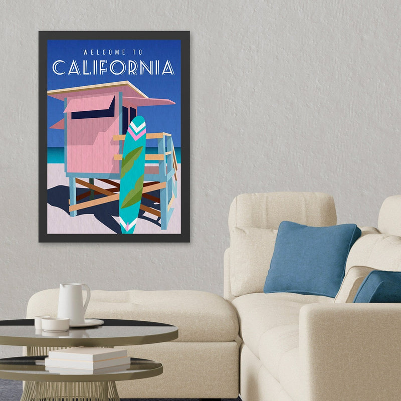 Decorațiune Perete Asi Home California 2 (40 x, 40x55 cm