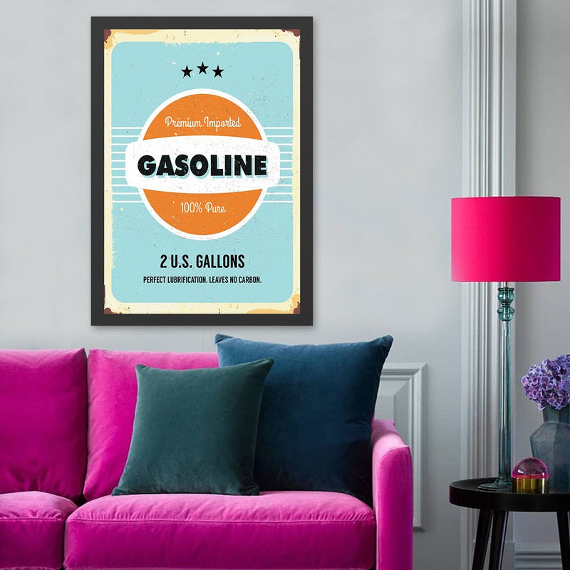 Decorațiune Perete Asi Home Gasoline (35 x 45), 35x45 cm