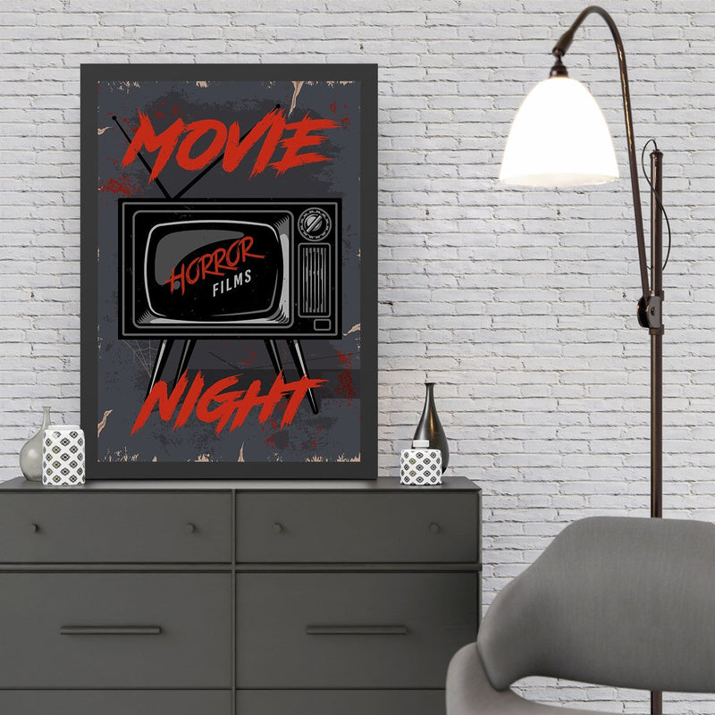Decorațiune Perete Asi Home Movie Night 2 (40 x, 40x55 cm