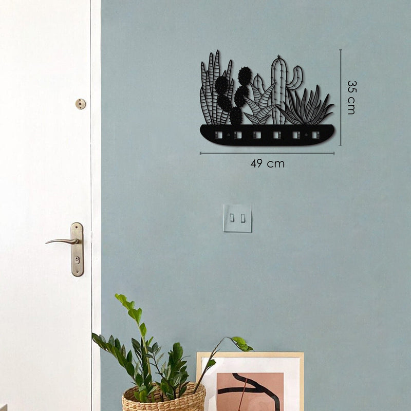 Cuier Asi Home Cactus Metal Hanger - APT612 Metal 44X68X cm