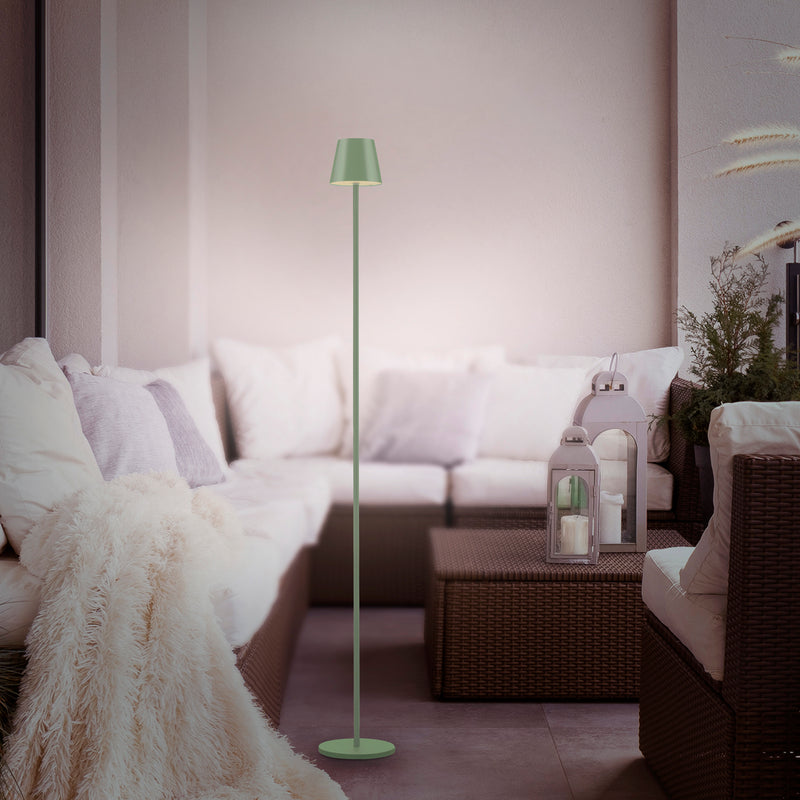 Lampa Exterior Paul Neuhaus EURIA LED Verde