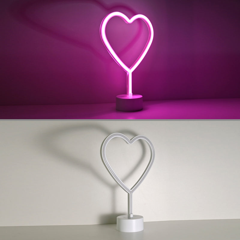 Aplica Paul Neuhaus NEON-HERZ LED Roz