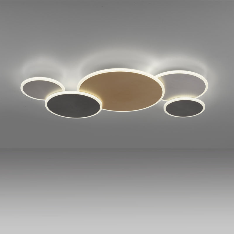 Plafoniera Paul Neuhaus Q-PIATO 5xLED Multicolor